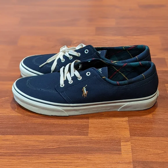 Polo Ralph Lauren Faxon X 'Navy' (size mens 9.5 & 13) - Picture 2 of 7